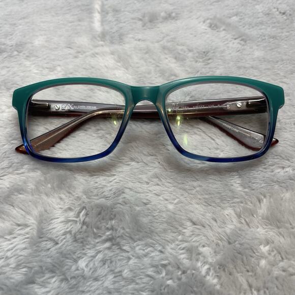 GX Gwen Stefani Tea Eyeglasses GX036 Green Blue Ombre 52-17-135 *FRAMES ONLY* - Picture 1 of 8